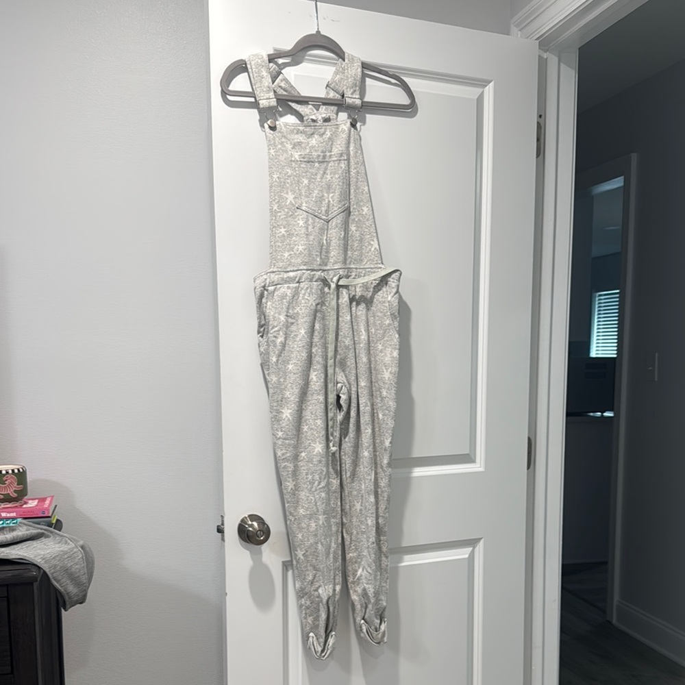 Gray Patterned Jumpsuit